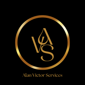 alan victor services biz card logo